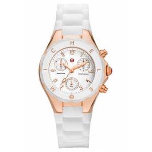 Michele Tahitian Jelly Bean Rose Gold White